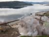 Kishorn Port Dry Dock Scotland: Watch dramatic footage as oil rig razed to the ground in controlled explosion