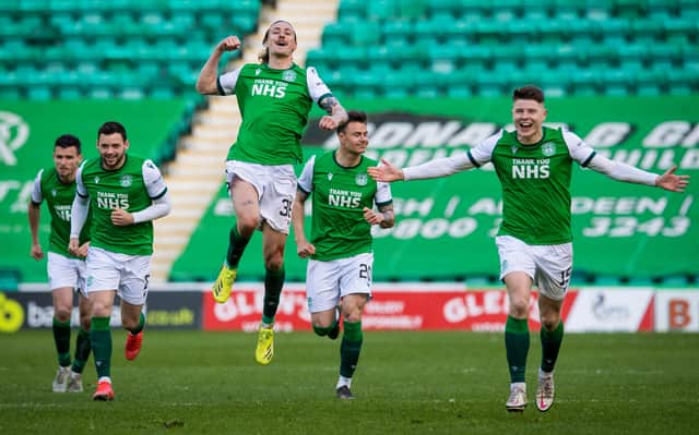 These are the last 10 meetings between Hibs and Motherwell ahead of today's fixture (Pic: SNS)