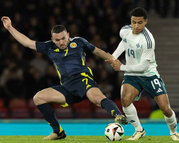 John McGinn will have his workload monitored ahead of Germany clash.