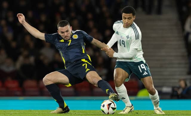 John McGinn will have his workload monitored ahead of Germany clash.