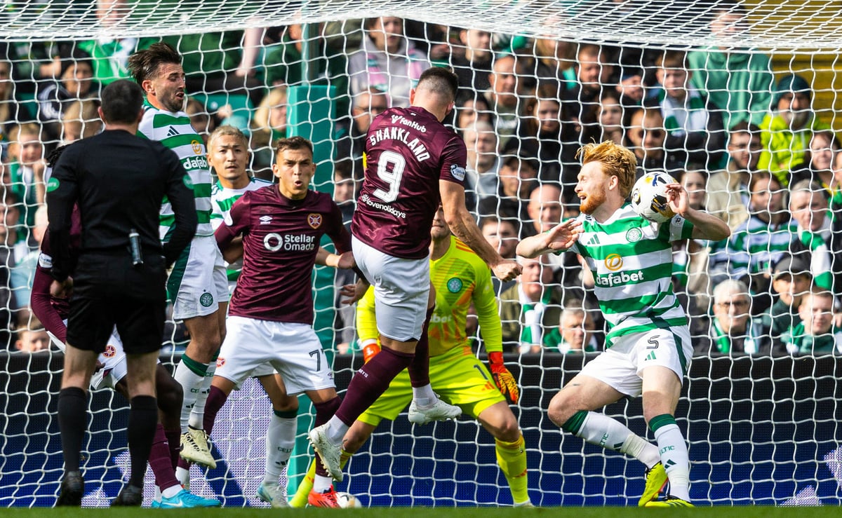 It hit me on the arm' - Celtic defender admits handball v Hearts & explains ref call