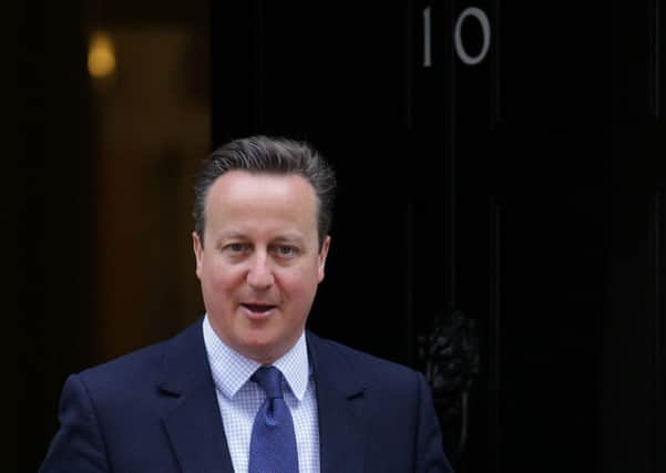 Prime Minister David Cameron outside 10 Downing Street. Picture:Daniel Leal-Olivas/AFP